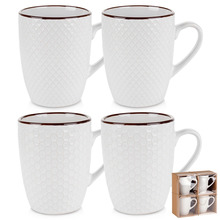 Keraamiliste tasside komplekt Vilde, 400 ml, 4 tk