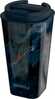 Plastikust tass Quokka Vaso Cafe Doble Pared, topeltseinaga, 450 ml, Dark Stone