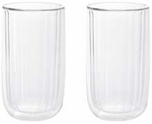Dvisseinaga klaaside komplekt Homla Cembra Groove, 0,35 L, 2 tk