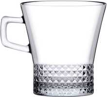 Tasside komplekt Pasabahce Kuvars, 722376, läbipaistev, 250 ml, 2 tk