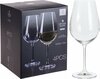 Veiniklaaside komplekt Atmosfera, kristallklaas, 0,52 L, 4 tk