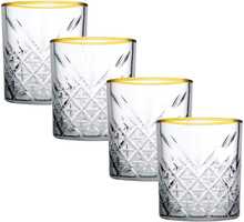 Klaaside komplekt Pasabahce Timeless Gold, 420 ml, 4 tk