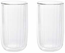 Topeltklaaside komplekt Homla Cembra Groove 732348, läbipaistev, 350 ml, 2 tk
