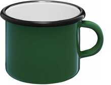 Emailitud tass Olkusz Enamel, 1 L, roheline/must