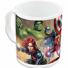 Kruus The Avengers Infinity, 350 ml, valge/punane keraamika