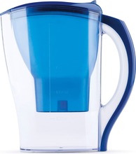 Veefiltri kann Jata HJAR1001, 2,5 L, läbipaistev/sinine
