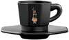Tasside komplekt Bialetti Perfetto Moka, portselan, must, 4x 75 ml