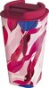 Kruus Quokka Vaso Cafe Doble Pared, plastik, Satsuma, 450 ml