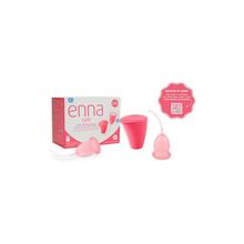 Menstruaalanum Enna Cycle, suurus L, 2 tk, koos sterilisaatoriga