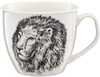 Tass Ambition Lion Wild, portselan, valge/must, 550 ml