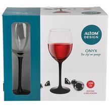 Veiniklaaside komplekt Altom Design Onyx, 330 ml, 6 tk