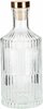 Klaaspudel Home Styling Collection kuldse korgiga, 250 ml