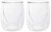 Klaaside komplekt Homla Cembra Modern, topeltklaas, 280 ml, 2 tk