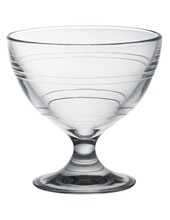 Jäätisekausid Duralex Gigogne, 0,25 L, läbipaistev, 6 tk, ⌀100x100 mm
