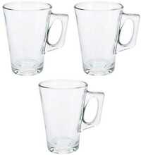 Klaasist tasside komplekt Excellent Houseware, 250 ml, 3 tk