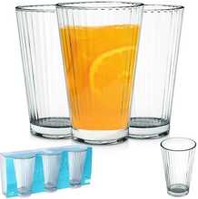 Klaaside komplekt Eh Excellent Houseware, 270 ml, 3 tk