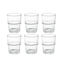 Klaasikomplekt Maku Tumbler Stackable, 112026, 220 ml, 6 tk