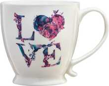 Tass Ambition Love Letters, sinine/valge/roosa, 400 ml