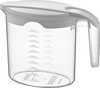 Plastikust kann Orion, 1 L, kaanega