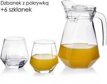 Kann ja klaaside komplekt Hendi ADEL, 1,4 L, 6 x 330 ml