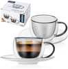 Espressotasside komplekt Orion Espresso, topeltseinaga, 90 ml, 2 tk