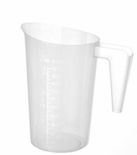 Mõõdukann Hendi 567821, polüpropüleen, 1 L, ø124x170 mm