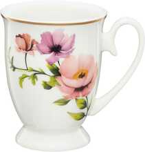 Tass Ambition Flores, valge/mitmevärviline, 300 ml