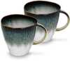 Tasside komplekt Fissman Galactica, portselan, 370 ml, 2 tk