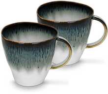 Tasside komplekt Fissman Galactica, portselan, 370 ml, 2 tk