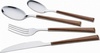 Söögiriistade komplekt Maestro MR-1535C, 24 tk, pruun/hõbe