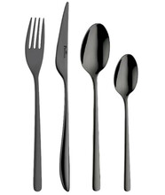 Söögiriistade komplekt Pintinox Florence, must, 24 tk