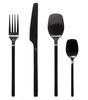 Söögiriistade komplekt Secret De Gourmet Modern Wood, must, 24 tk