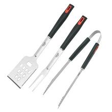 Grilltarvete komplekt Adler AD 6727, 4 tk, roostevaba teras/must