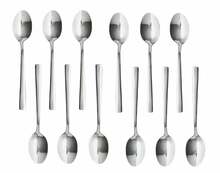 Teelusikate komplekt Ambition Prato 29876, hõbe, 12 tk