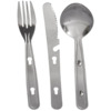 Söögiriistade komplekt Highlander KFS Clip Set, roostevaba teras, 80 mm
