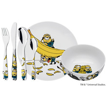 Laste söögiriistade komplekt WMF Minions, 6-osaline