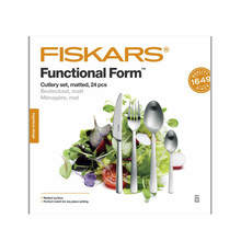 Söögiriistade komplekt Fiskars Functional Form FF, matt, 24 tk