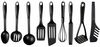 Köögitarvikute komplekt Tefal Bienvenue K001S925, must, 9 tk