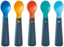 Lusikad lastele Tommee Tippee Easigrip, mixcolor, 4-6 kuud, 5 tk