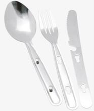Söögiriistade komplekt Easy Camp Travel Cutlery, 3 tk