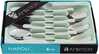Teelusikate komplekt Ambition Napoli 89580, hõbe, 6 tk