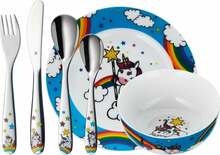 Laste söögiriistade komplekt WMF Unicorn, 6 tk