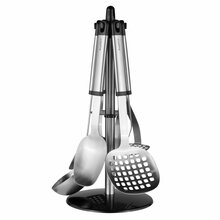 Köögiriistade komplekt Berghoff Essentials, 8 tk, 34 cm, hõbe
