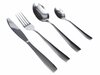 Söögiriistade komplekt Black Red White Claire, 24 tk, hõbe