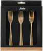 Magustoidukahvlid Maku Champagne Gold, 6 tk, kuldne