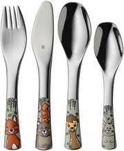 Laste söögiriistade komplekt WMF Forest Friends, 4 tk