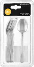 Teelusikate komplekt Ambition Verona 83831, 13,8 cm, 12 tk, hõbe