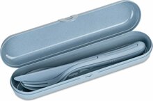 Söögiriistade komplekt Koziol Klikk Ready, 4 tk, helesinine