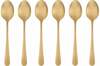 Teelusikate komplekt Maku Champagne Gold, 6 tk