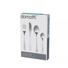 Söögiriistade komplekt Domotti London, 24 tk, hõbe